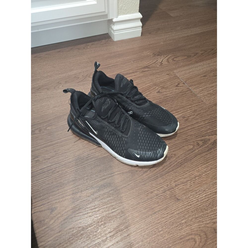 Nike Air Max 270 Womens‎ Size 11 Black Anthracite Running Shoes AH6789-001